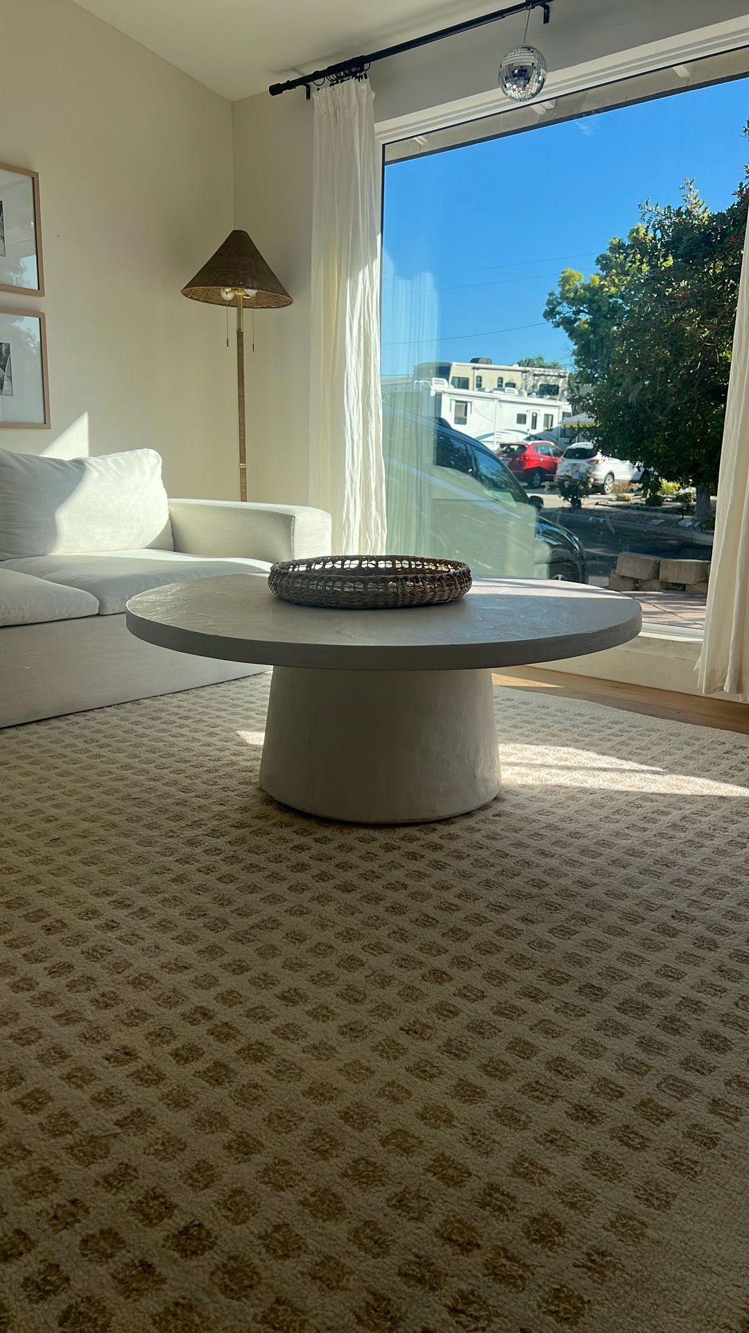 Leanne Ford Concrete Coffee Table. Create And Barrel