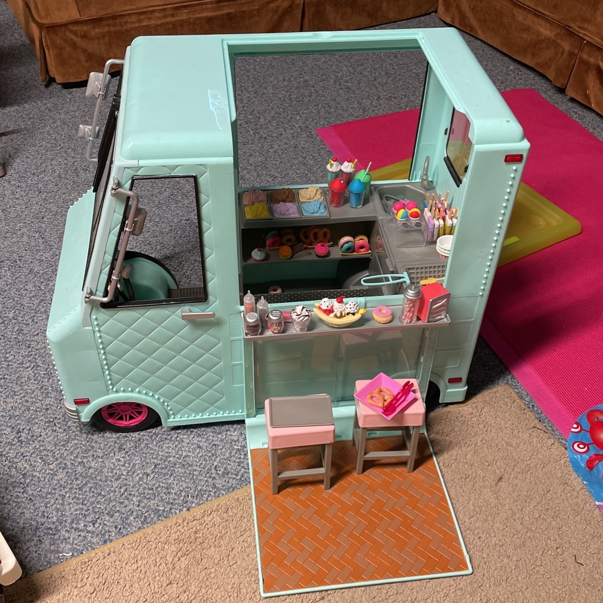 American Girl Doll Ice Cream Truck