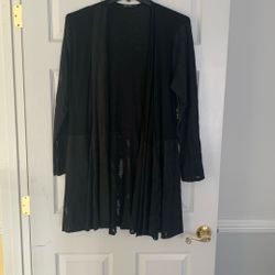 NWT Nic+Zoe Black Cardigan Size X-Large 