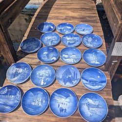 18 B&G plates were brought in Denmark . 