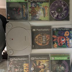 Ps1 console & games