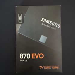 Samsung 870 Evo SSD Brand New Never Used
