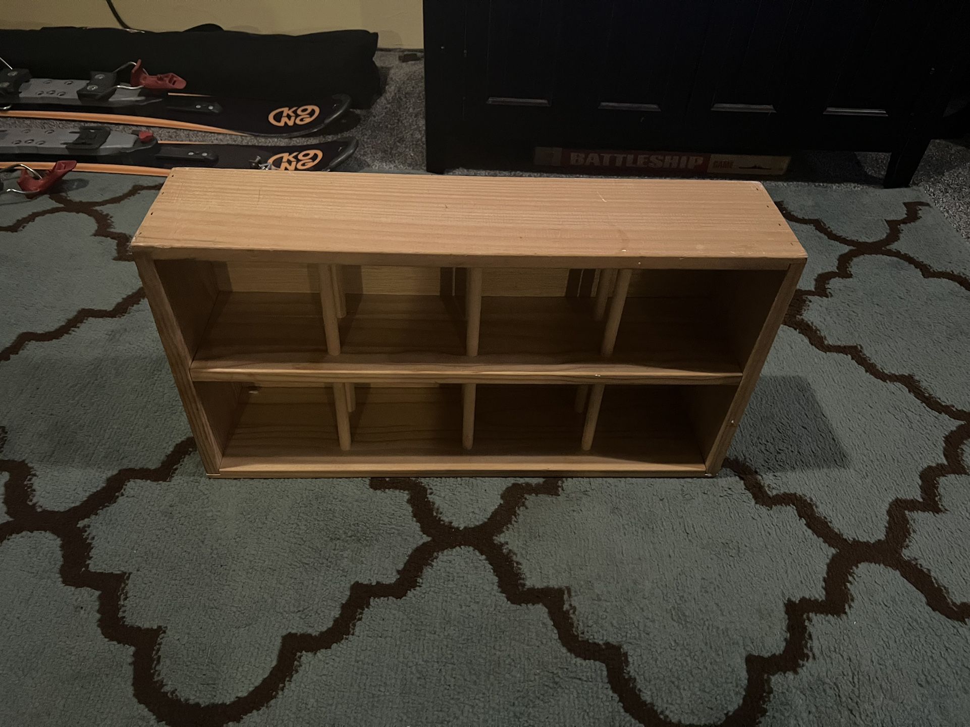Cedar Wood Side Shelf Or Stand/Cabinet    - Very Good Condition 