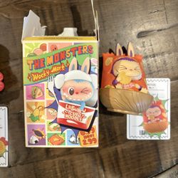 Pop Mart Labubu The Monsters Wacky Mart Series Chips Figure