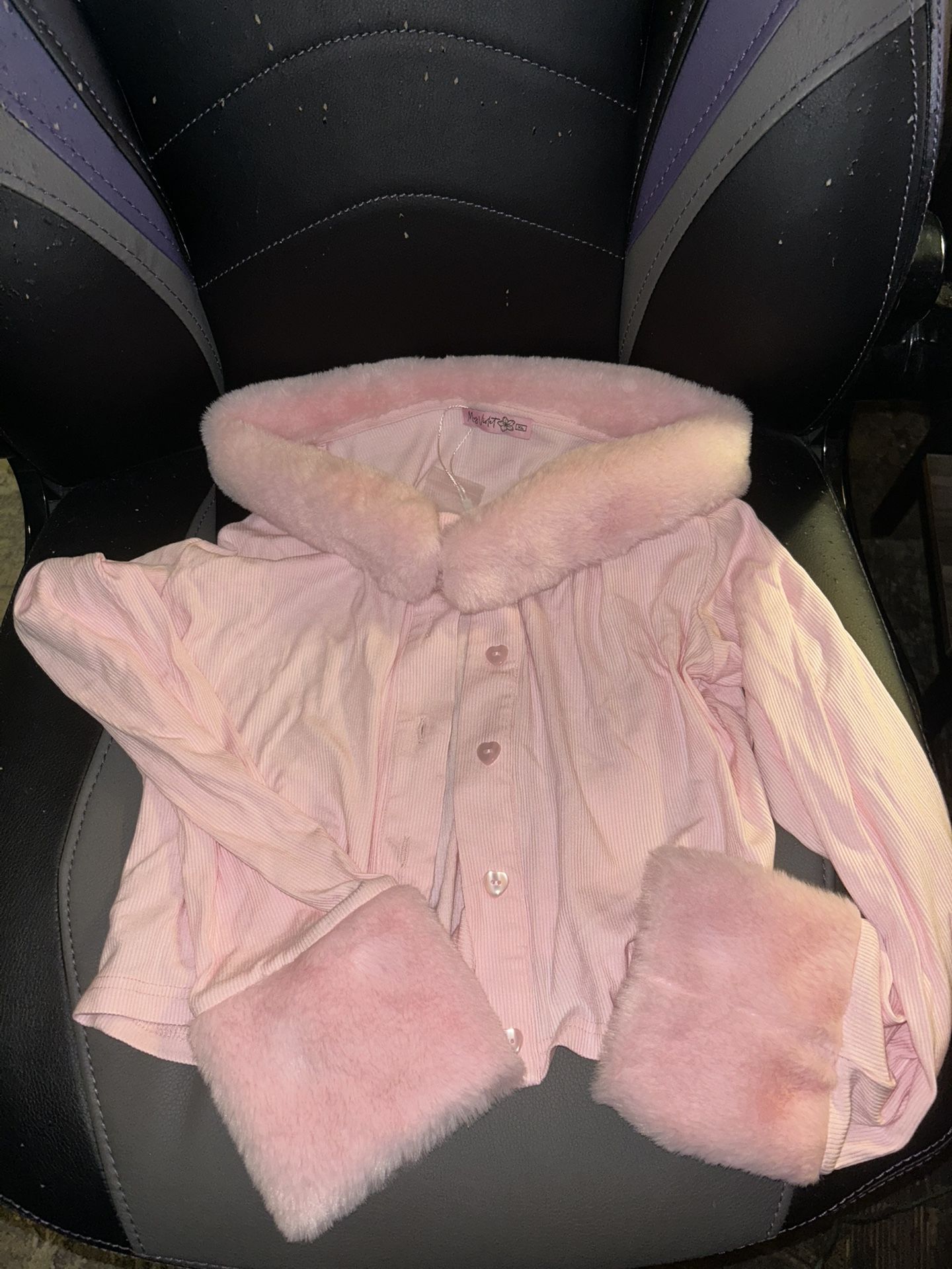 My Violet Pink Cardigan