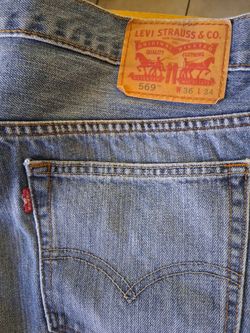 Levi's 569 Blue Jeans W36 L34