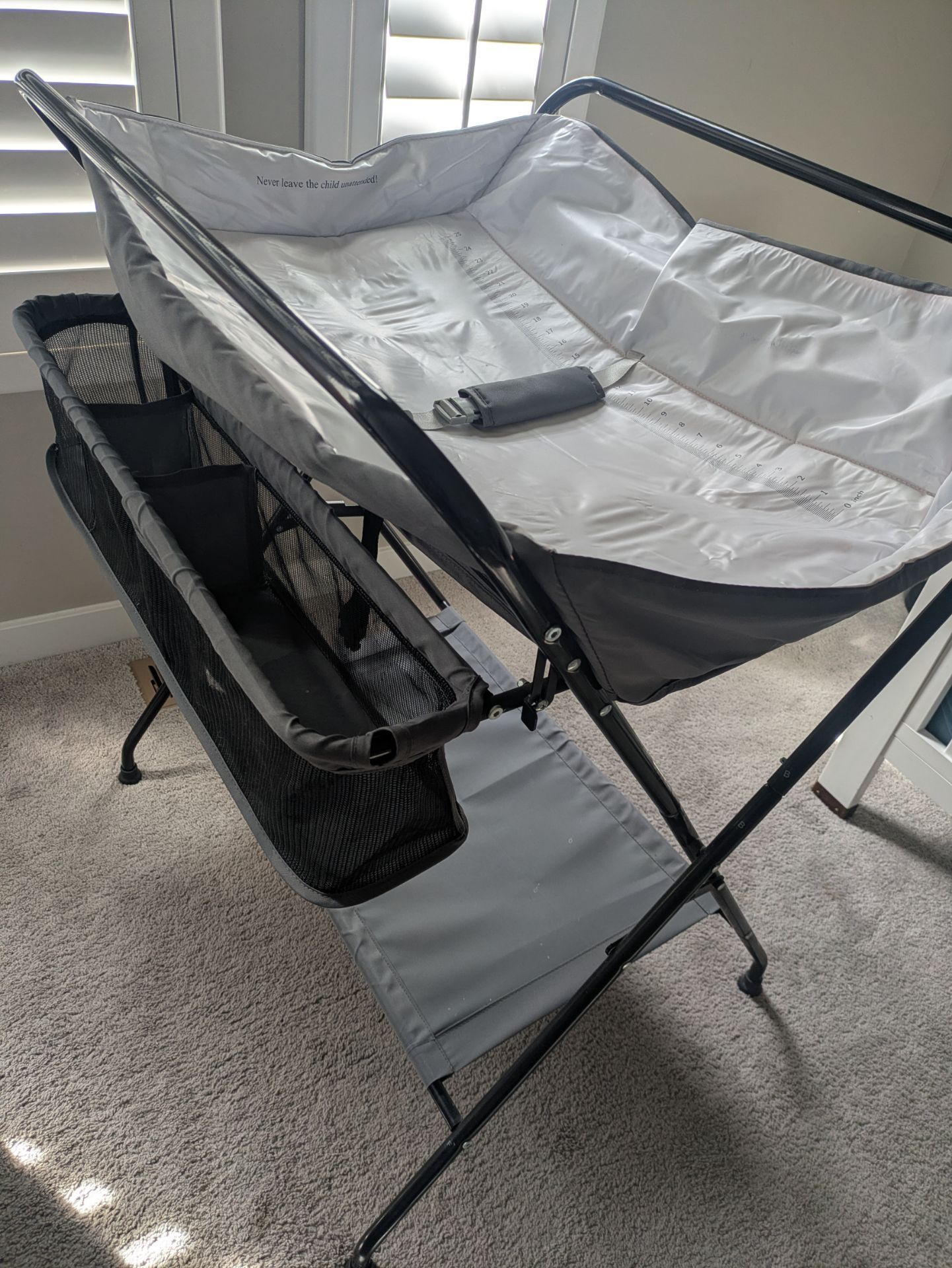 Infans Folding Baby Changing Table and Storage