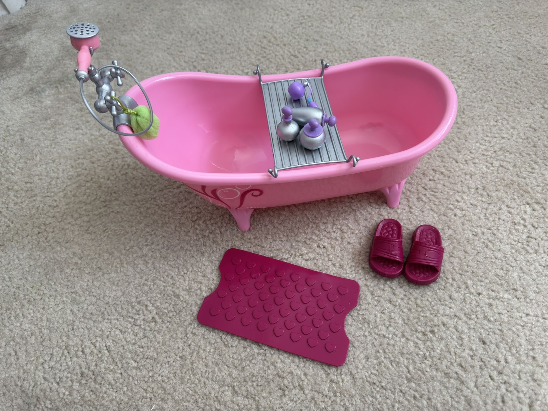Our Generation Tub With Accessories