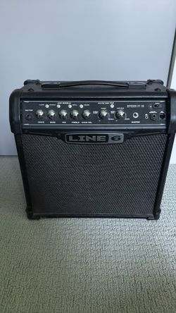 Line 6 Spider 4 15 Guitar Amp, Working