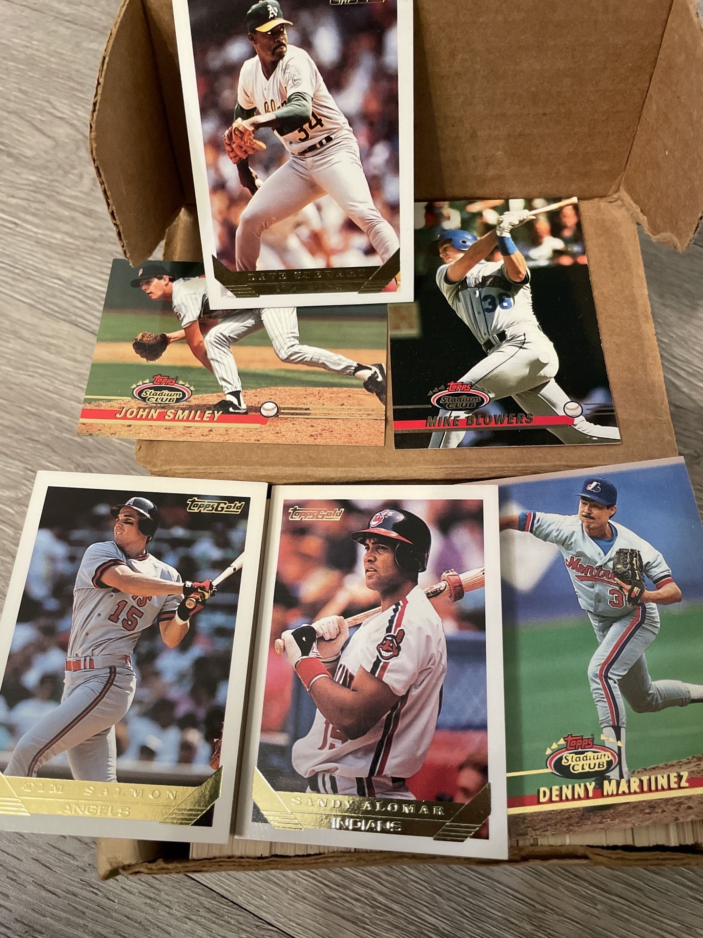 Vintage Baseball Card Collection - Mixed Lot