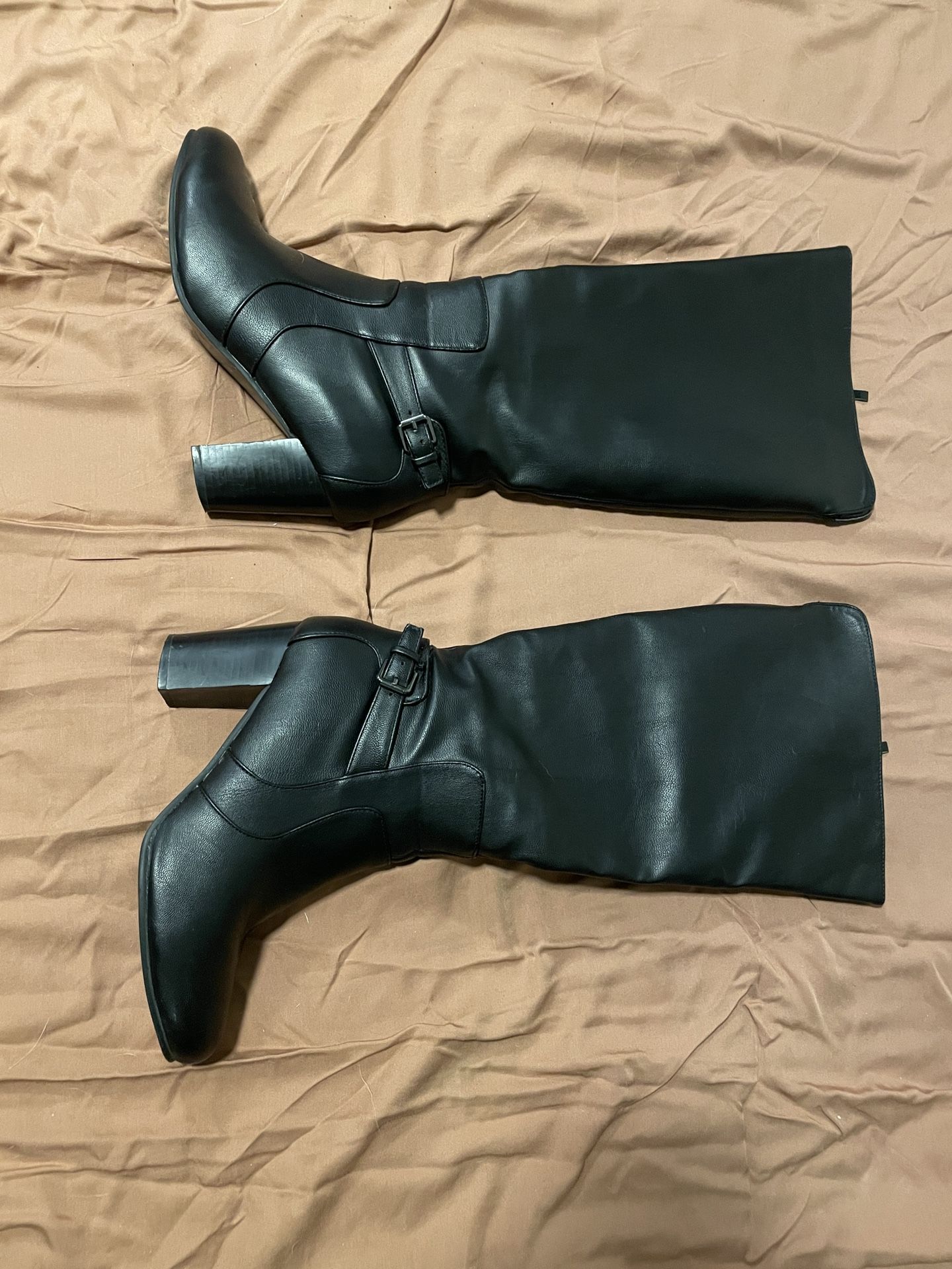 8.5 Wide Calf Knee High Boots