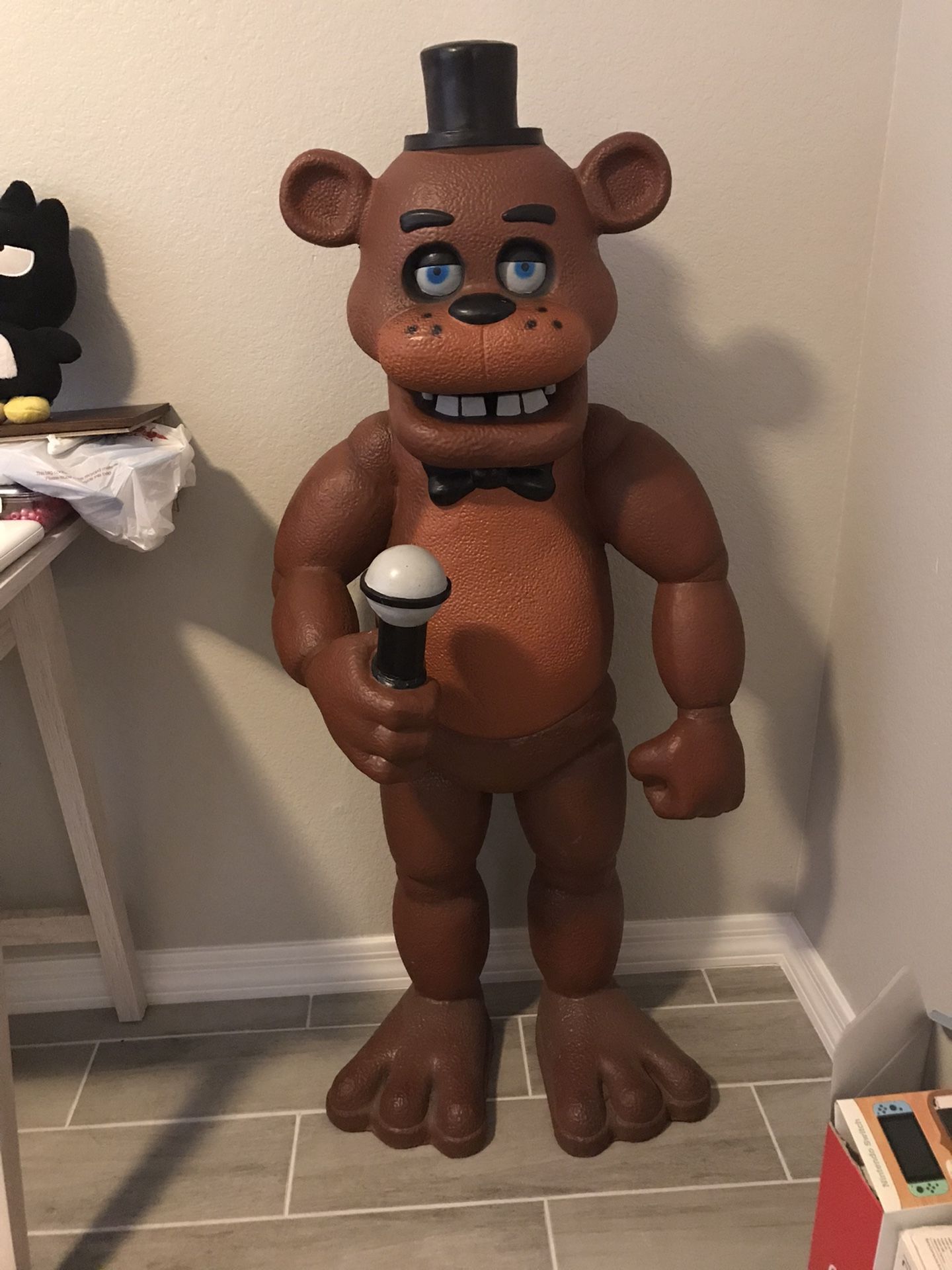 Life Size Freddy Fazbear Foam Statue