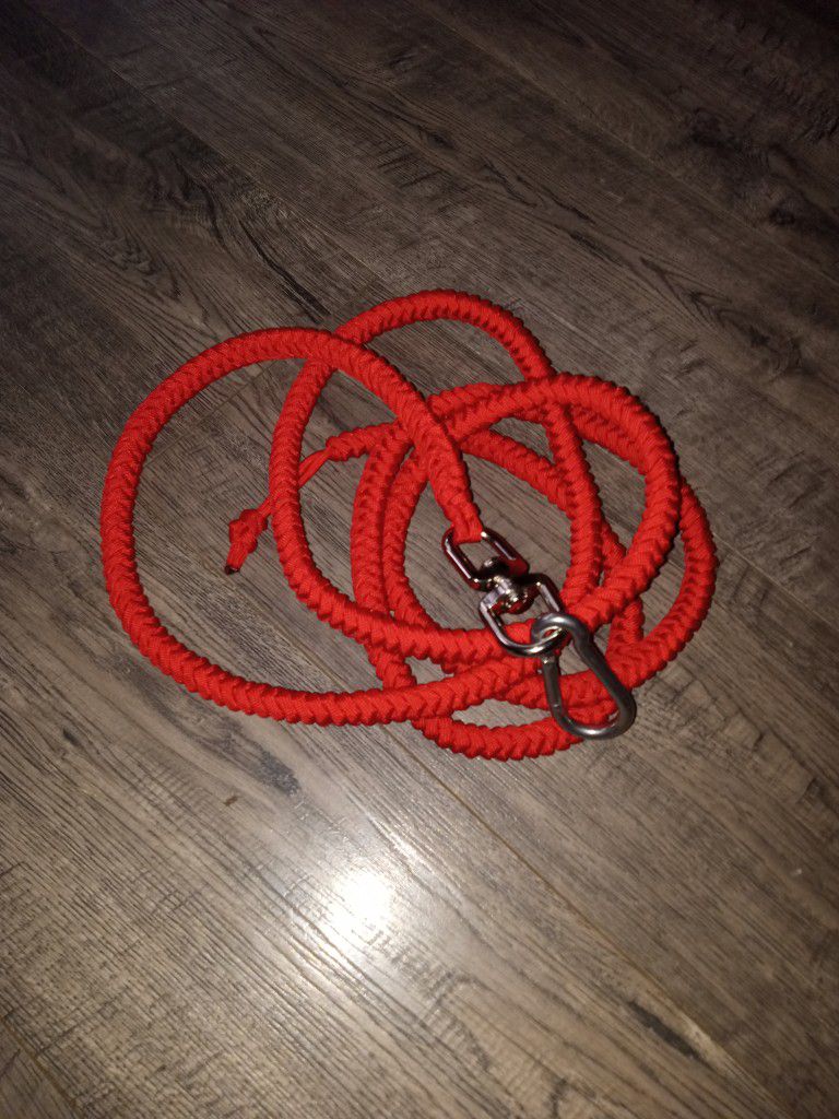 K9 Red Snake Leash
