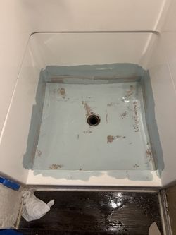 New Shower Pan / Refinish