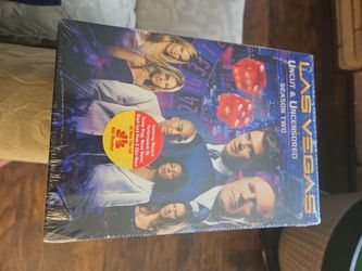 LAS VEGAS UNCUT UNCENSORED SEASON II NEW IN IT'S ORIGINAL SEALED PACKAGING FORM $20.00 FIRM PRICE.