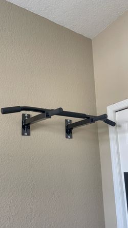 Wall-Mounted Pull-Up Bar