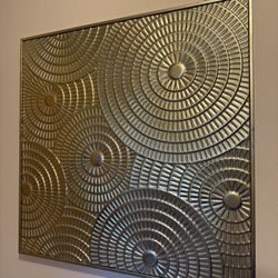 Gold Wall Art 6 Pieces
