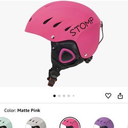 Snowboard Helmet And Goggles 