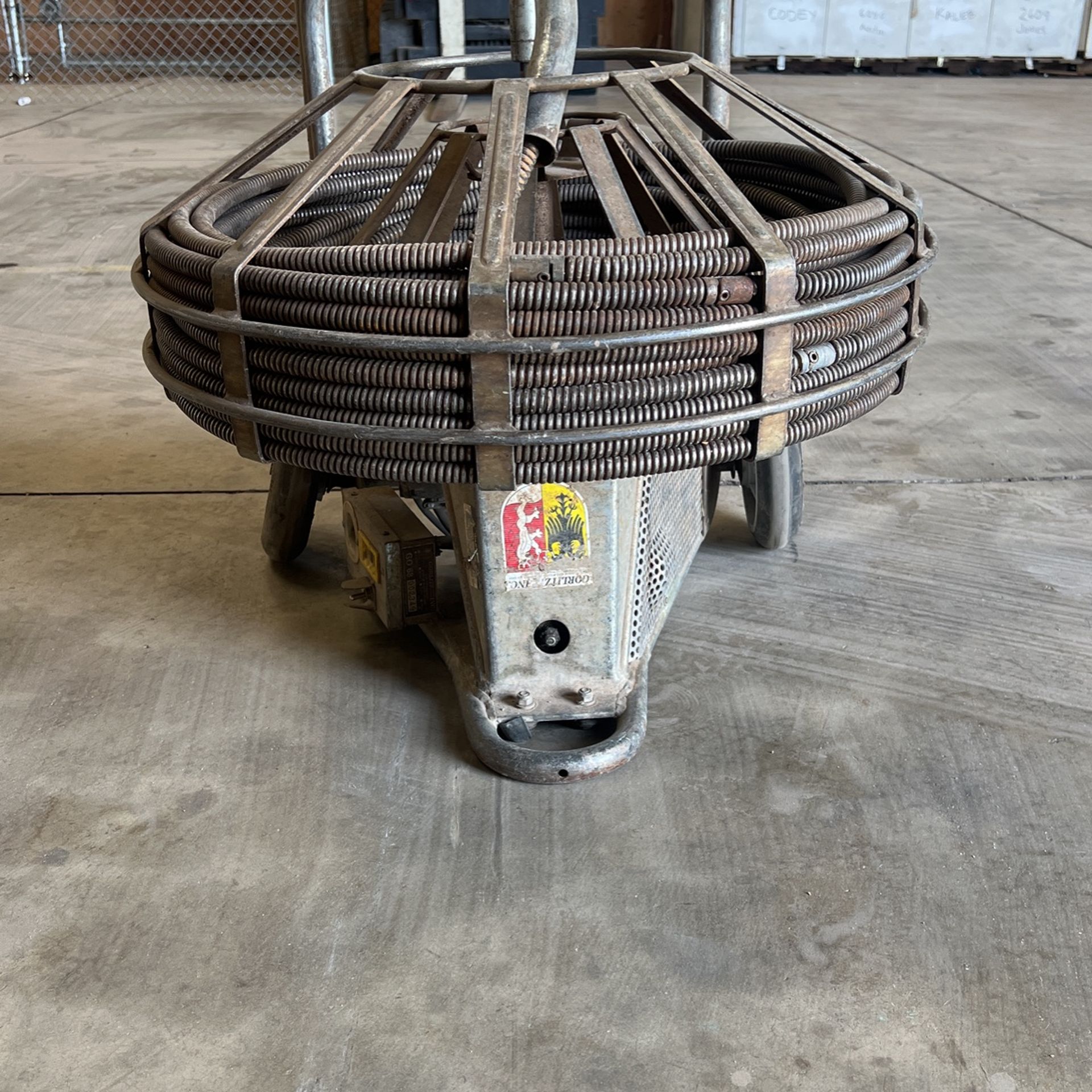 Gorlitz GO 68 Drain Cleaning Machine, 11/16" X 150' Cable, GO 68