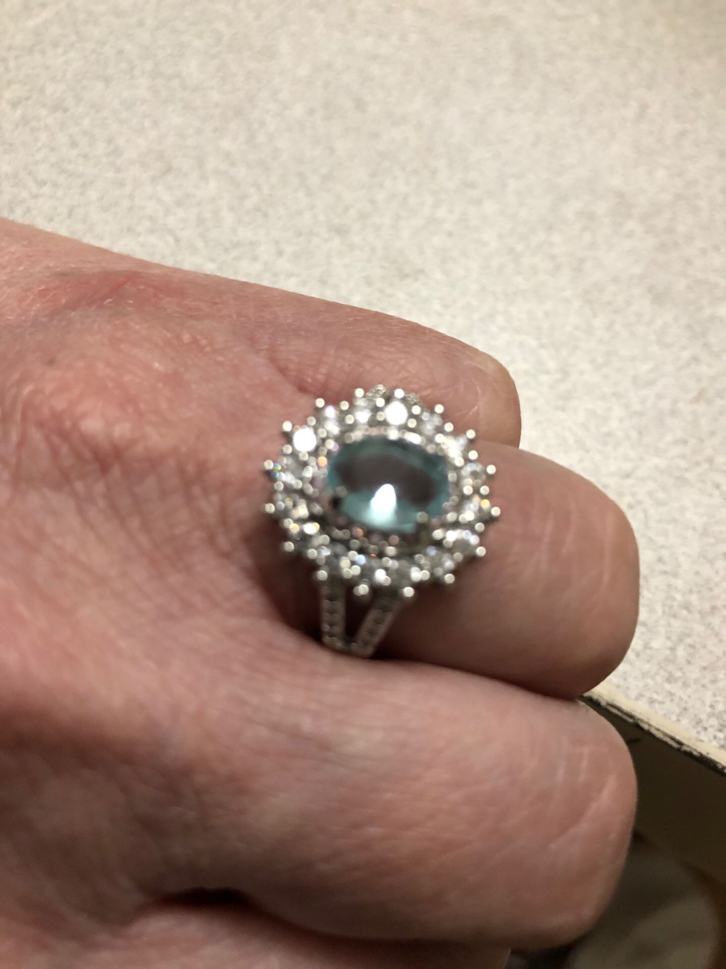 Here is a beautiful ring size 6