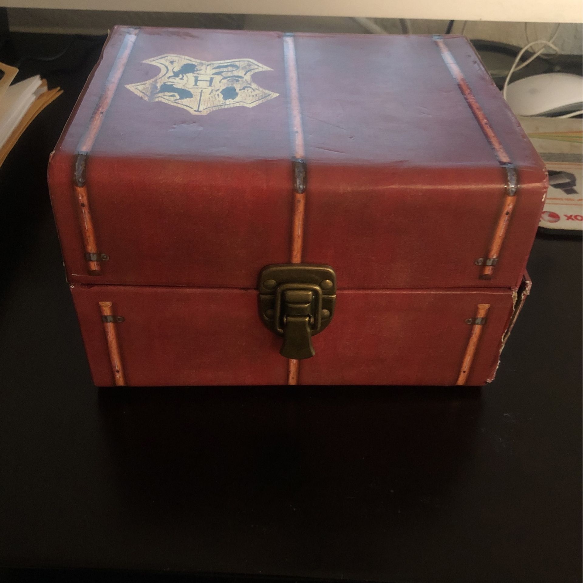 Harry Potter Limited Edition DVD Box Set Treasure Chest Yr 1-5 With Pins And Cards