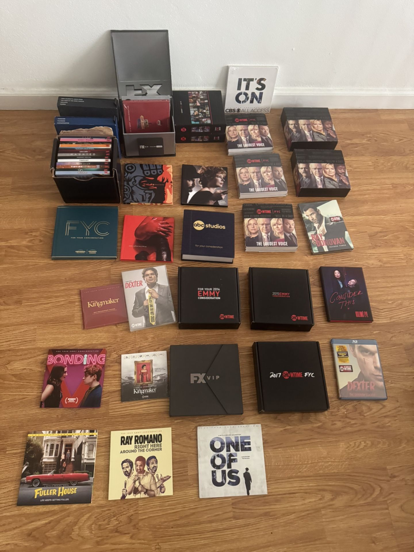 Netflix, FX, ABC, Showtime FYC DVDs - Take Everything Cheap