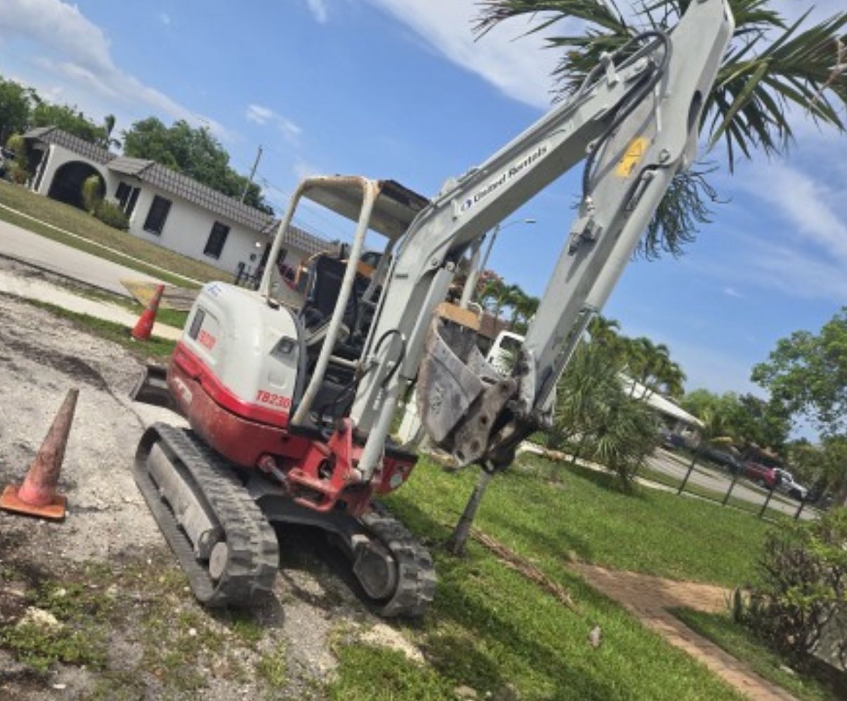 Takeuchi TB230 Mini Excavator