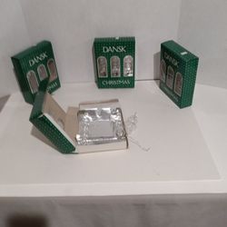 Dansk Handblown Glass Ornaments $5 Per Pack!!