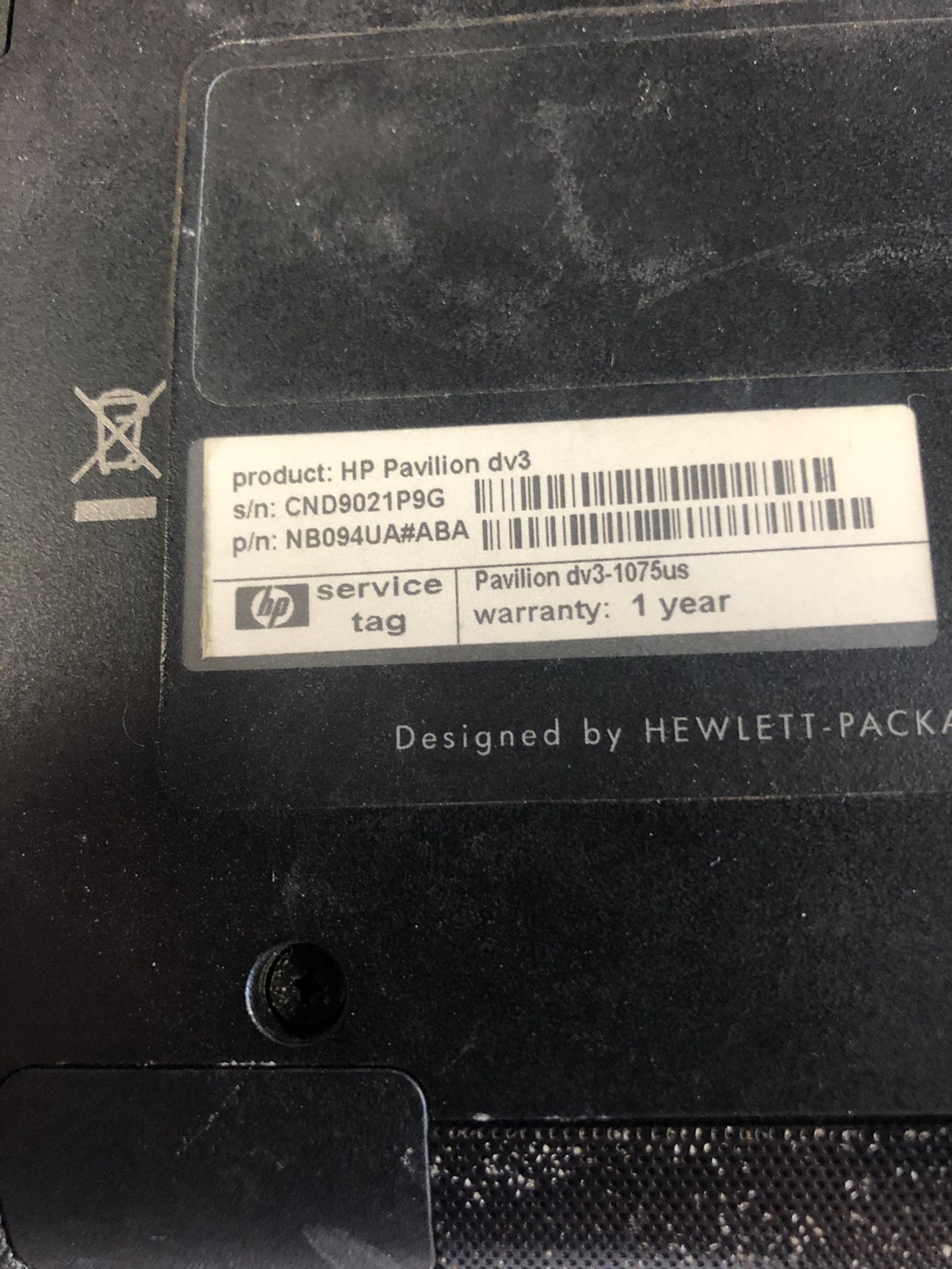 Hp Laptop For Parts