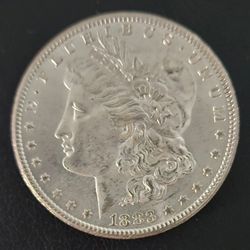 1883 CC Morgan Silver Dollar Coin