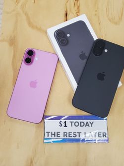 🚀Unlocked  iPhone 16  – Only $5 DOWN, Finance Your Upgrade Today! 💥