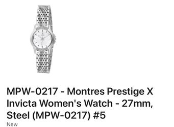 MPW-0217 - Montres Prestige X Invicta Women's Watch - 27mm, Steel