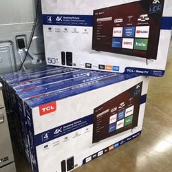 HD22 50” TCL Smart 4k Roku Led Tv 