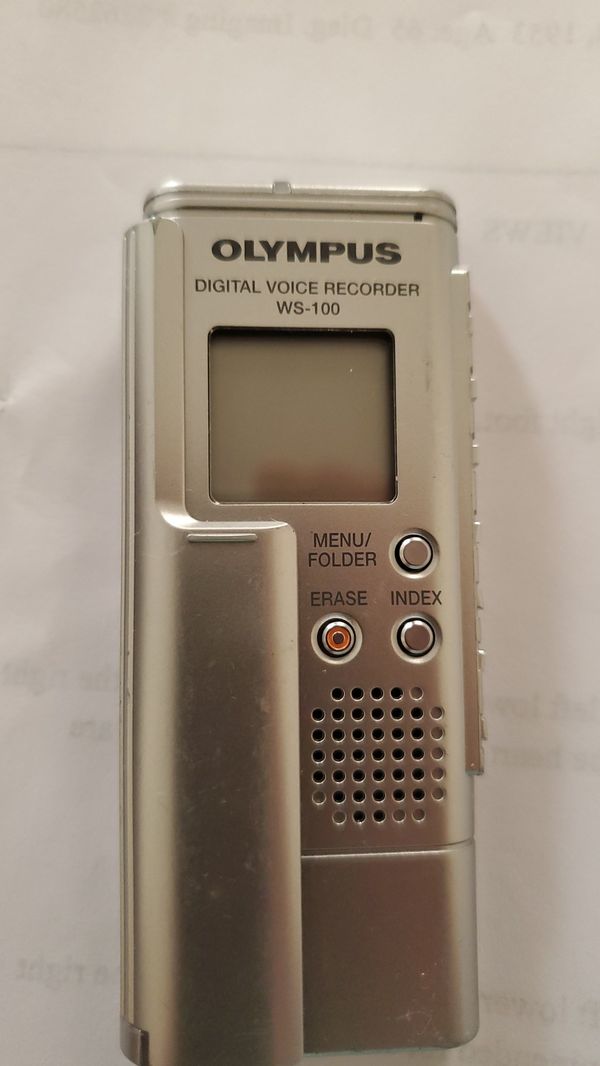 OLYMPUS Digital Voice Recorder WS-100 for Sale in Phoenix, AZ - OfferUp