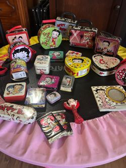 Betty Boop collectible tins