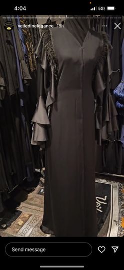 Brand New Luxury Black Overgarment! 