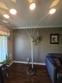 Steel Tree Floor Lamp 