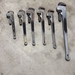 Pipe Wrenched Aluminum 