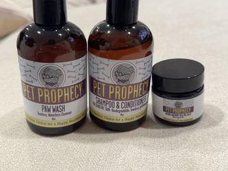 Paw Wash, Shampoo/Conditioner & Healing Balm