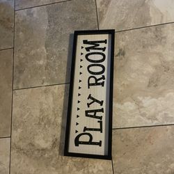 Playroom Sign 