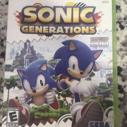 Sonic Generations Xbox 360