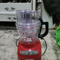 KitchenAid  14-Cup Food Processor with Exact Slice System and Dicing Kit - Empire Red
