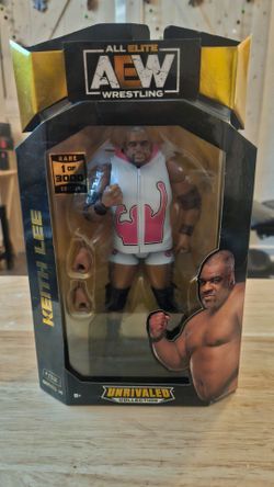 AEW Unrivaled Collection Series 14 Keith Lee CHASE Rare 1/3000