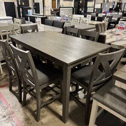 BRAND NEW DINING SET (table and chairs)!! SHOP NOW - PAY LATER!! NO CREDIT CHECK FINANCE AVAILABLE!!