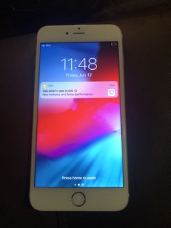 iPhone 6s Plus factory unlocked 64gb rose gold