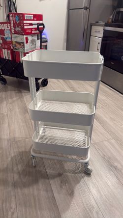 3 tier rolling cart