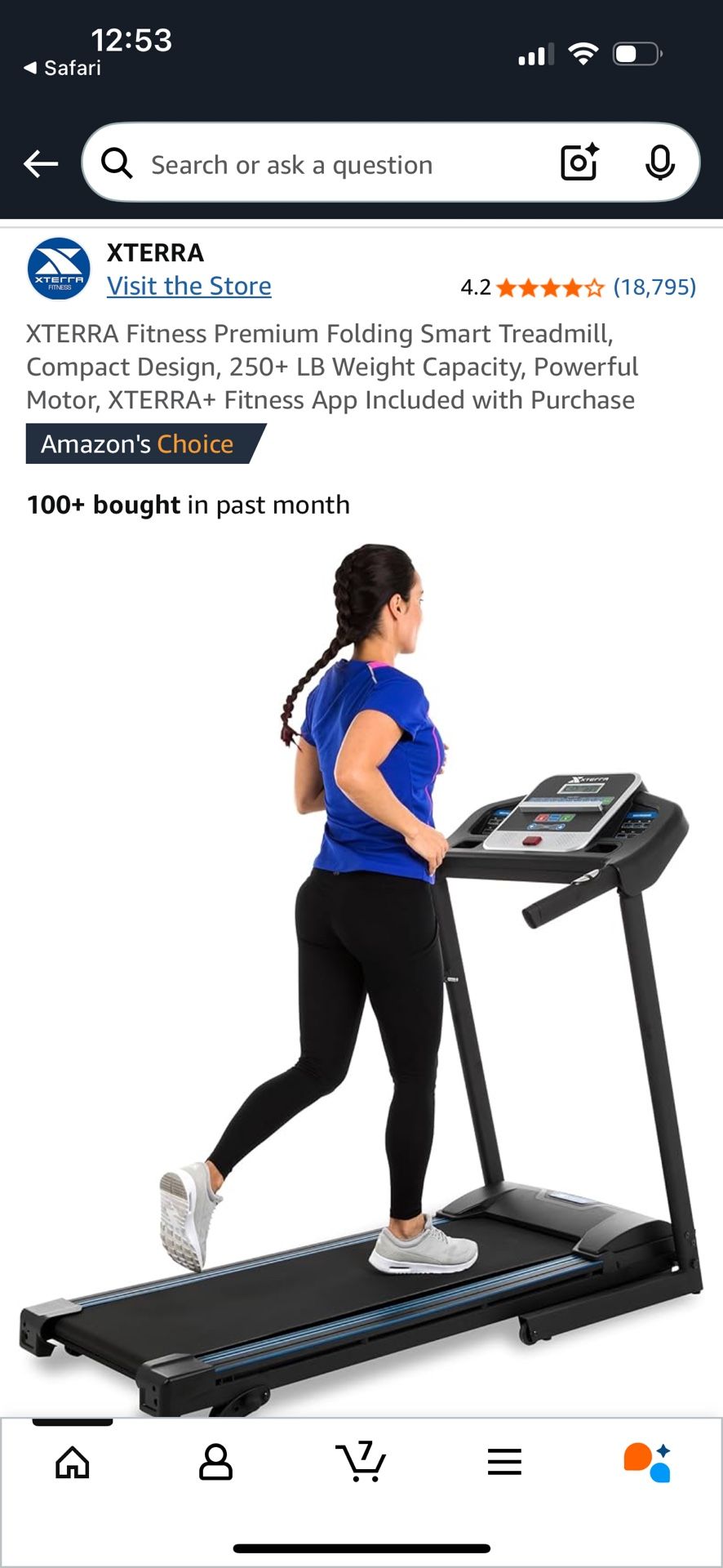 XTerra Treadmill New