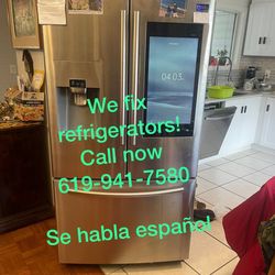 We Fix Refrigerators . Se Arreglan Refrigeradores