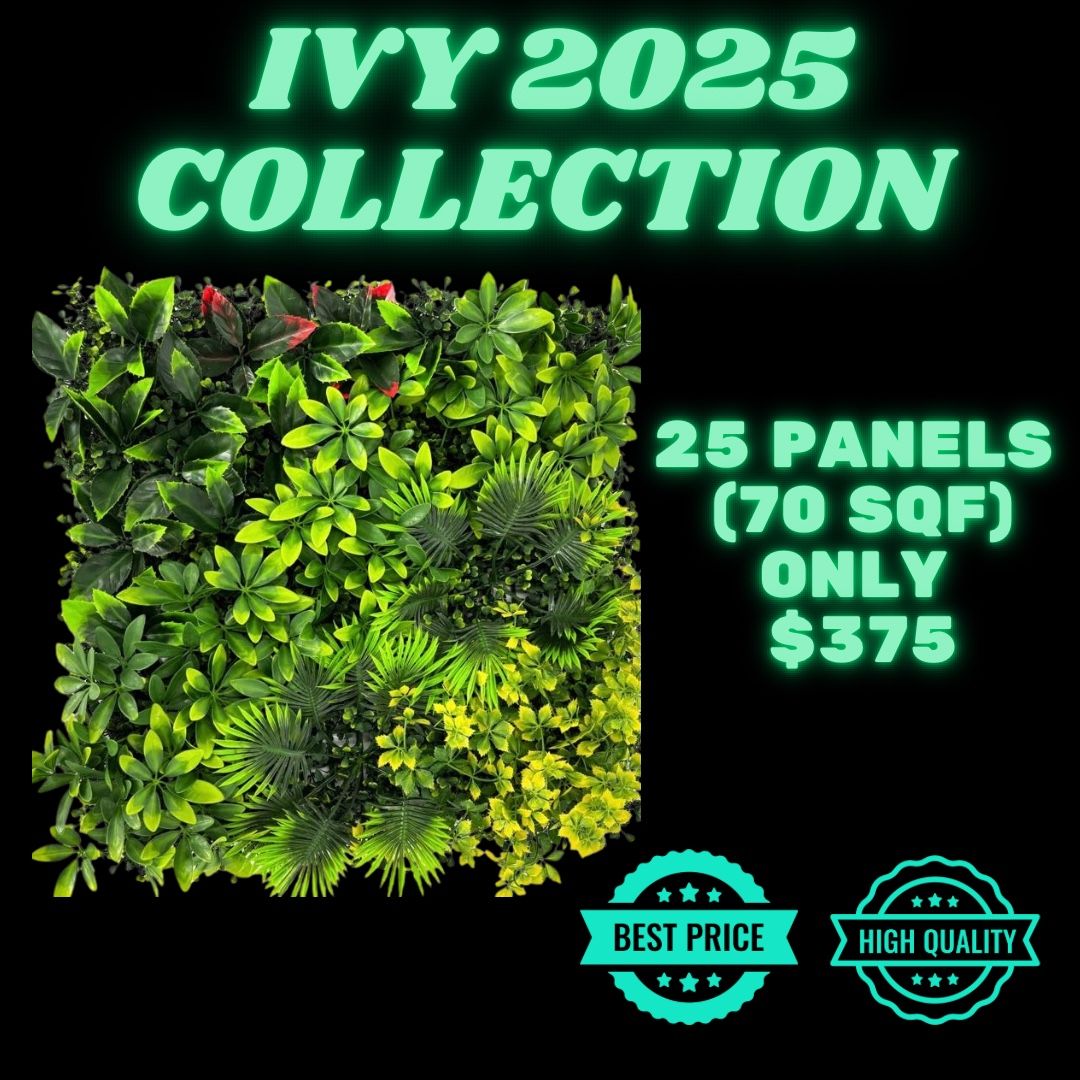 Ivy Greenery Wall Artificial Grass