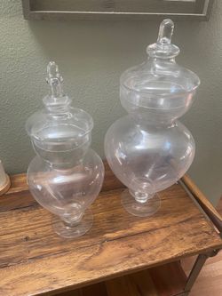 Glass Apothecary Jars
